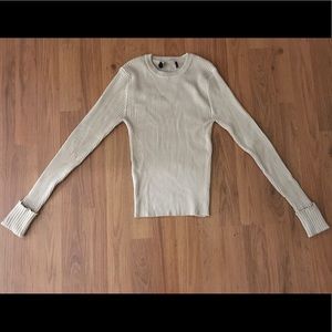 B3 Lulus Long sleeve ribbed shirt